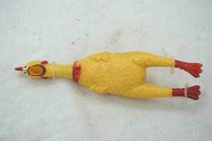lot 210 image: novelty rubber chicken