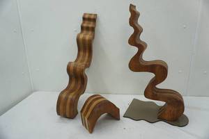 lot 238 image: wooden artwork