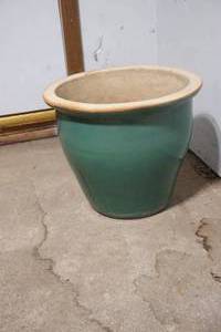 lot 269 image: glazed ceramic planter