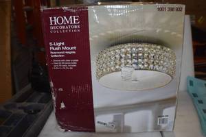 5-Light Flush Mount