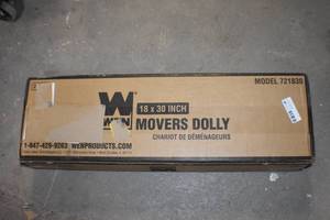 WEN 721830 1320-Pound Capacity 18-by-30-Inch Hardwood Movers Dolly, 2-Pack
