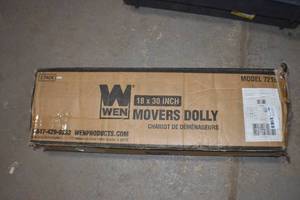 WEN 721830 1320-Pound Capacity 18-by-30-Inch Hardwood Movers Dolly, 2-Pack
