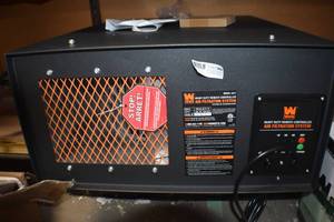 WEN 3417 3-Speed Remote-Controlled Industrial-Strength Air Filtration System (5567021044 CFM)
