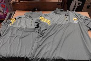 lot 274 image: 2 Adidas Golf Shirts -3XL - Buffalo Wild Wings