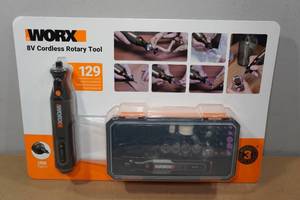 lot 9 image: Worx 8V Cordless Rotary Tool