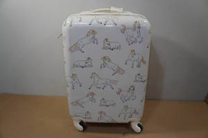 lot 10 image: 21 Carry-On Hardsided Spinner Suitcase