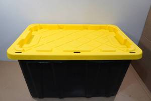 lot 25 image: HDX 27-Gallon Tough Tote