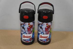 lot 38 image: 2 Avengers 12oz Water Bottles