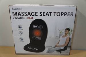 lot 106 image: Health Touch Massage Seat Topper with Heat