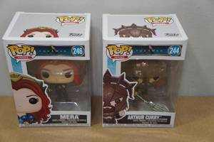 lot 147 image: 2 Funko POP Aquaman Vinyl Figurines