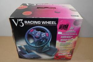 lot 181 image: V3 Racing Wheel for Nintendo 64 Game System
