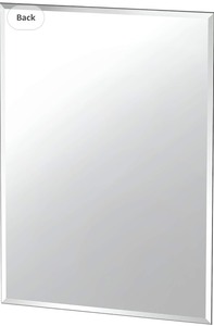 lot 85 image: Gatco Flush Mount EZ Hanging 31.5 Frameless Mirror