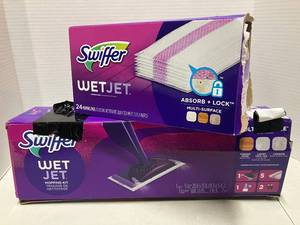 Wetjet Mopping Kit and Pads