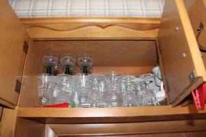 lot 4 image: Collection of Vintage Crystal Glassware and Decorative Ceramic Dinnerware