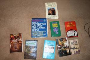 lot 111 image: Collection of 9 Assorted Books Health, History, and More