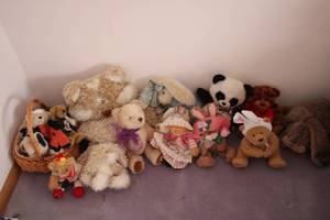 lot 155 image: Collection of Assorted Plush Toys in Various Animal Designs
