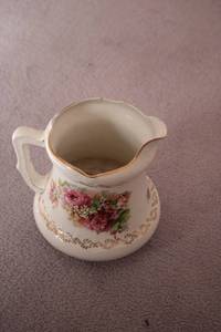 lot 162 image: Vintage Empire China Floral Pitcher