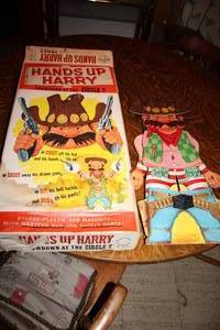 lot 240 image: Vintage Hands Up Harry Game and Assorted Vinyl Christmas Records