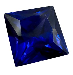 lot 47J image: 3.60ct 8mm Blue Yag Gemstone
