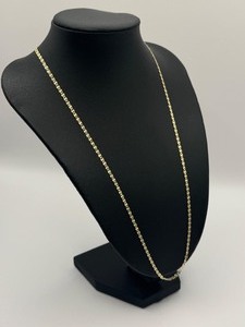 lot 22J image: 10K Yellow Gold Polished Mariner Chain