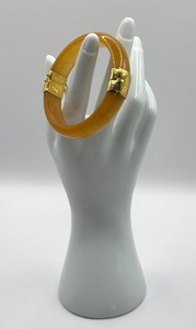 lot 26J image: Sterling and Carnelian Bracelet  Bangle