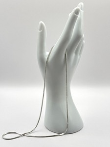 lot 65J image: Beautiful Sterling Fox Chain