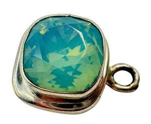 lot 19E image: Sterling Silver and Moonstone Jewelry Clasp