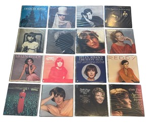 lot 56 image: Record Albums by Barbara Streisand, Helen Reddy, Patti Page and More