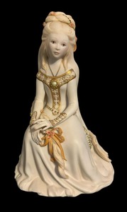 lot 48 image: Cybis Rapunzel Figurine