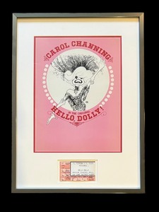 lot 64 image: Carol Channing in Hello Dolly Memorabilia