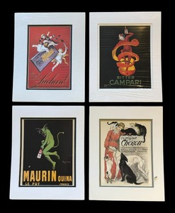 lot 70 image: Vintage Advertising Prints for Suchard Chocolate, Campari Liquor and More