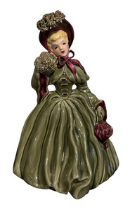 lot 72 image: Scarlett Vintage Figurine by Florence Ceramics