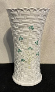 lot 79 image: Belleek Colleen Vase