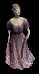 lot 119 image: Glenda Figurine from the Ladies of Fashion Collection by Coalport