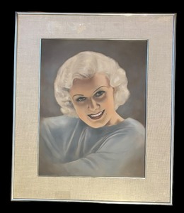 lot 127 image: Jean Harlow Portrait Print