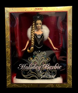 lot 163 image: New 2006 Holiday Barbie by Bob Mackie