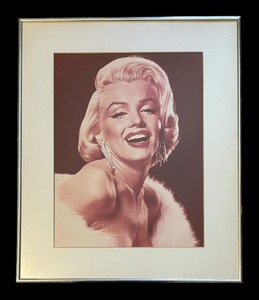 lot 166 image: Marilyn Monroe Photographic Portrait Framed Print