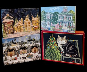 lot 141 image: New Beautiful Christmas Cards