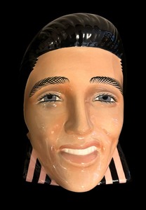 lot 191 image: Elvis Presley Mask by Clay Art