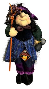lot 192 image: Whimsical Witch Figurine by Direct Source International