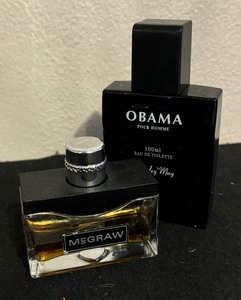 lot 214 image: Obama and McGraw Cologne