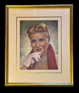 lot 226 image: Ginger Rogers Portrait Framed Print