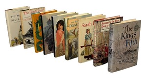 lot 271 image: Nine Books by Scott ODell including Streams to the River, River to Sea, The Kings Fifth, The Feathered Serpent and More