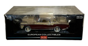 lot 280 image: New Sun Star 1958 Mercedes Benz 220SE Coupe 118 Scale Model Car from the European Collectables Series