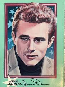 lot 87 image: Metal Poster  Sign of James Dean