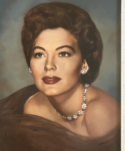 lot 91 image: Ava Gardner, Hollywood Legend Framed Portrait Print
