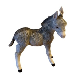 lot 239 image: Vintage Cybis Donkey Burro Porcelain Figurine