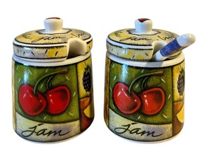 lot 248 image: MSC Joie De Vivre Ceramic Jam Jelly
