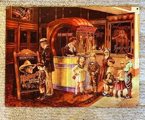 lot 297 image: Saturday Matinee Metal Print