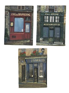 lot 331 image: Vins De Bourgogne, Livres, and Chez Jerome Plaques